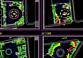 城市綠化與休閑空間建設(shè) 某廣場綠化平面圖及施工要點(diǎn)解析